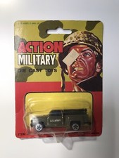 Action Military Chevy Truck Vintage Made In Hong Kong 1:64 Die Cast