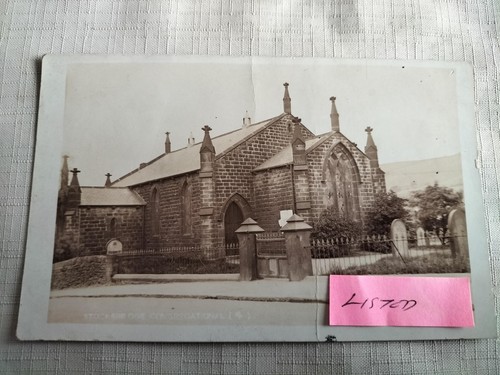 C1920s rppc stocksbridge - rppc,