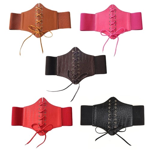 Waist belt litchi - waist, pattern