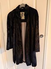 Four Seasons Black Faux Fur