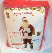 FATHER CHRISTMAS OUTFIT & Accessories Brand New Size 2XL - CG L31