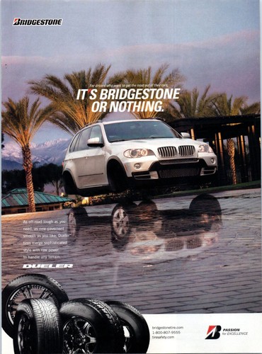 2008 bridgestone dueler tires - bridgestone,