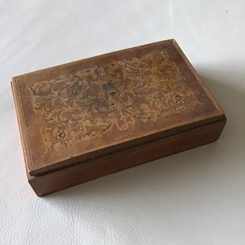 Vintage wooden cigarette - wooden,
