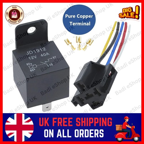 Automotive relay 12v - automotive, 40amp