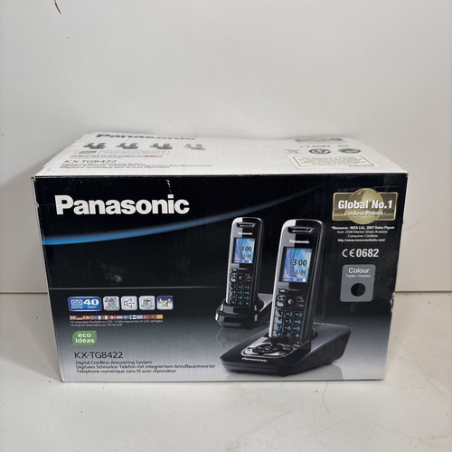 Panasonic tg8422eb twin set - kx-tg8422eb,