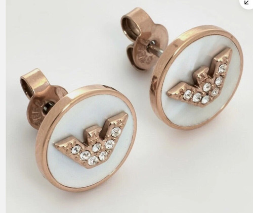 Emporio armani rose - rose, stud