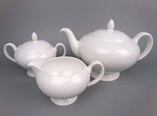 "Wedgwood White" Teapot, Milk