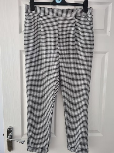 Dogtooth high waisted - dogtooth, capri