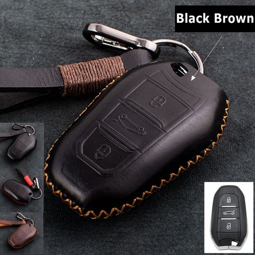 Real leather car remote - car, key