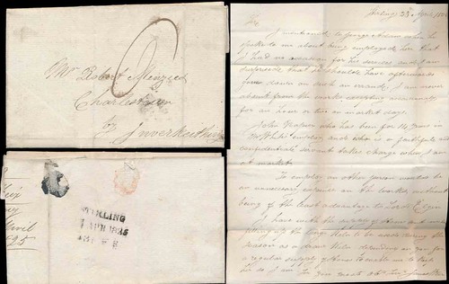 Scotland 1825 stirling line - 1825,