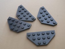 Lego 4 x dark bluish gray