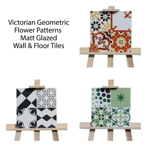 Victorian geometric flower - geometric,