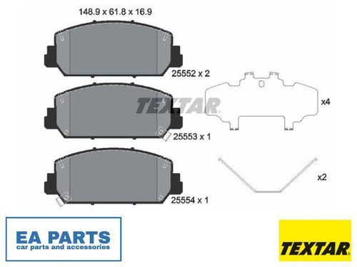 Brake pad set disc - brake,