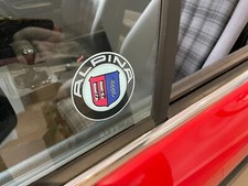 Rare Alpina BMW window