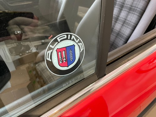 Rare alpina bmw window - rare,