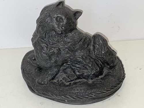 Cat black resin brand - black,
