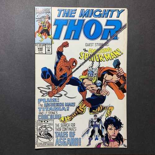 Thor 448 modern age comics - thor,
