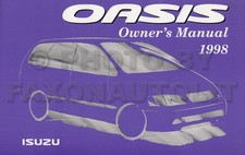 NEW 1998 Isuzu Oasis Minivan