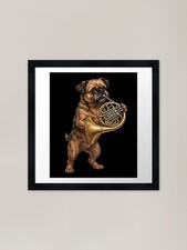 Brussels Griffon Playing