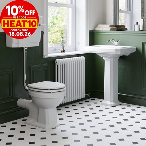 Bathroom suite toilet sink - suite,