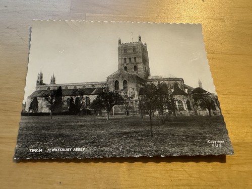 Postcard tewkesbury abbey - -,