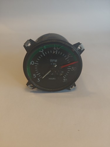 Aircraft tachometer and - and, rpm