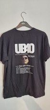 UB40 2024 Tour T-shirt FT Ali Campbell Men's Size Large Official Tour Dates