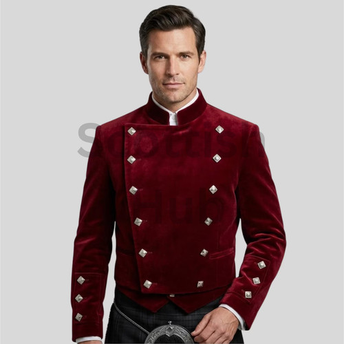 Red velvet montrose - red, kilt