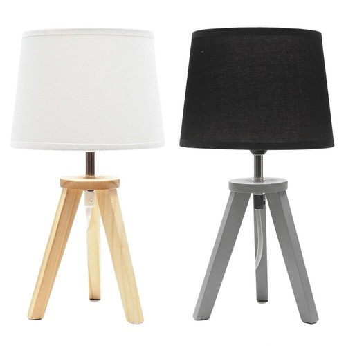 Tripod table lamp - table, grey