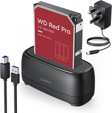 ORICO Hard Drive Docking Station USB 3.0 to SATA for 2.5&3.5 Inch HDD SSD 5Gbps 