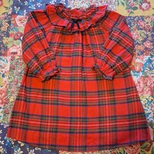 NEXT AGE 3-4 GIRLS RED TARTAN