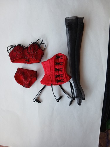 Fashion royalty red lingerie - ,