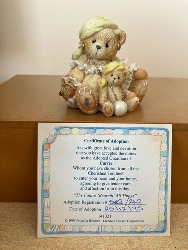 Cherished teddies carrie - cherished,