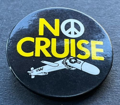 Cruise cnd campaign pin - no,