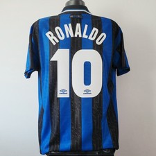 RONALDO 10 Inter Milan Shirt - XL - 1997/1998 - Jersey Nike Home