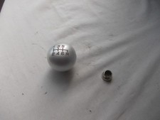 HONDA CIVIC TYPE R & OTHERS SILVER TOP 6 SPEED SCREW-ON GEARKNOB