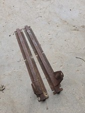 Pair of Land Rover Series 2 2A 3 Fixed front Seat Mounting Rails frame