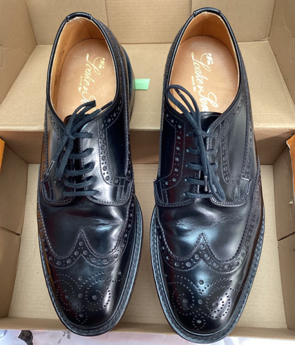 Loake braemar black - braemar, leather