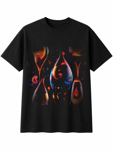Lava lamp mens shirt - lava, retro