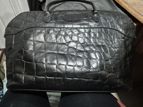 Vintage mulberry croc embossed - croc,