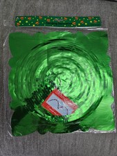 vintage green metallic foil