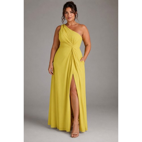 Azazie brooke canary yellow - brooke,