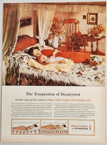 1959 print beautyrest - print,