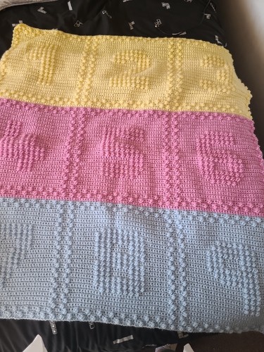 Hand made crochet baby - made,