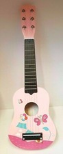 GUITAR TOY PINK BUTTERFLY 21"