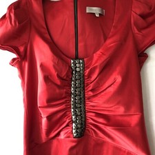  Women's - Red Herring - Fashion Special Edition - 12 - Red satin