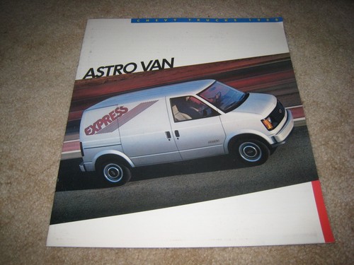 1986 chevrolet astro van - chevrolet, cargo