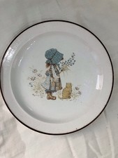 Vintage Holly Hobbie Side Plate By Barretts Of Staffordshire