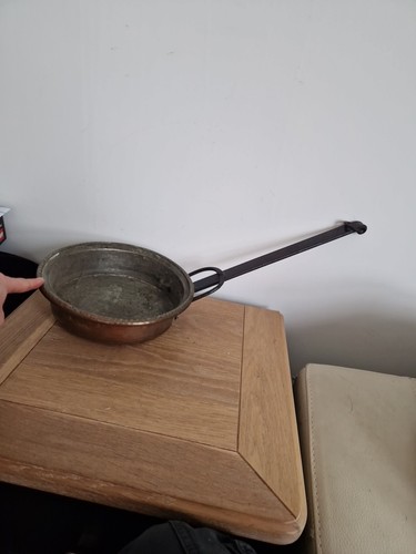 Vintage french copper saute - vintage,