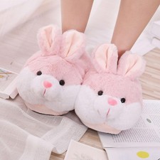 2x Women Cartoon Slippers